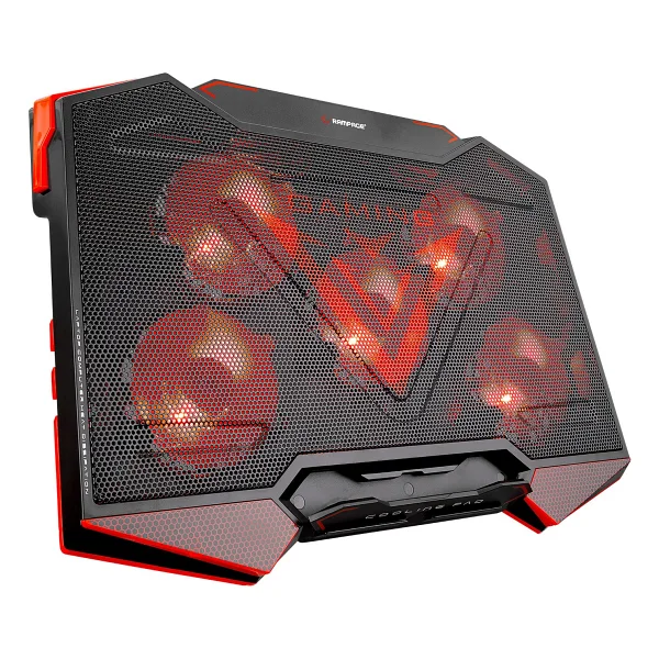 Rampage Ad-Rc5 5 Fanlı USB 2.0 15-17" Laptop Soğutucu - Görsel 4