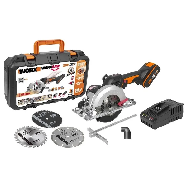 Worx Wx531 Profesyonel Akülü 20 V 2 Ah Daire Testere - Görsel 2