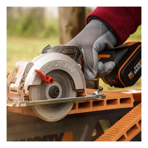 Worx Wx531 Profesyonel Akülü 20 V 2 Ah Daire Testere - Görsel 4