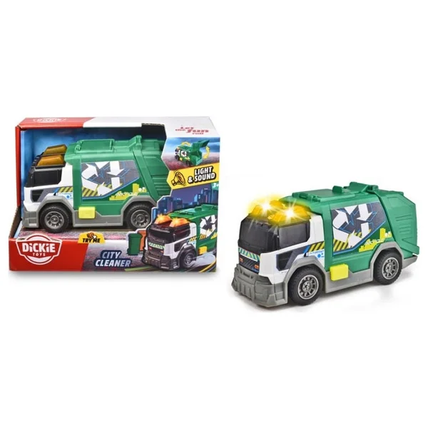 Dickie Geri Dönüşüm Çöp Kamyonu 15 Cm 203302029 - Görsel 9