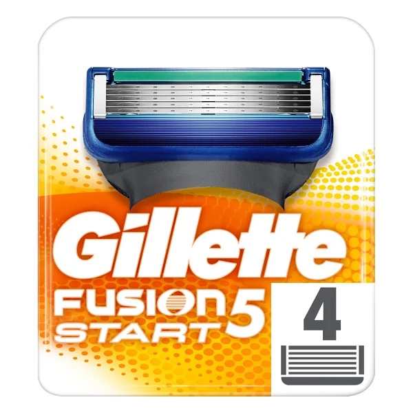 Gillette Fusion 5 Start 4'lü Yedek Tıraş Bıçağı - Görsel 9