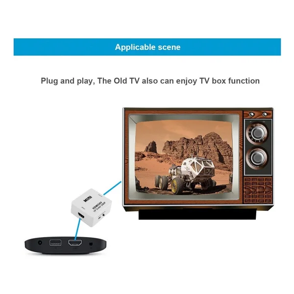 Maxgo Mg-2007 Hdmı To Rca Dönüştürücü - Görsel 5