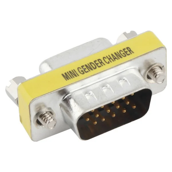Alfais 5222 Vga Dişi Erkek 15 Pin Çevirici Dönüştürücü Adaptör Konnektörü - Görsel 5