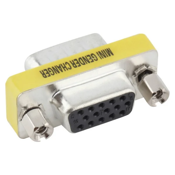 Alfais 5222 Vga Dişi Erkek 15 Pin Çevirici Dönüştürücü Adaptör Konnektörü - Görsel 4