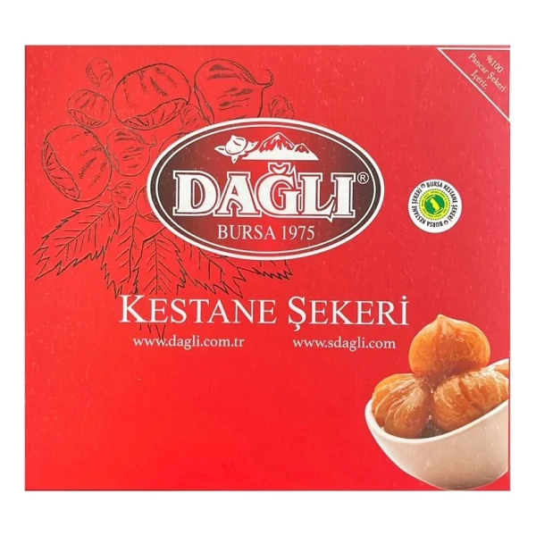 Dağlı Kestane Şekeri Küçük Boy Sade Kestane Şekeri 250 Gr - 1 Adet - Görsel 3