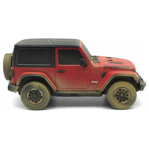 Rastar 1:24 Jeep Wrangler Rubicon Muddy Uzaktan Kumandalı Araba - Görsel 4