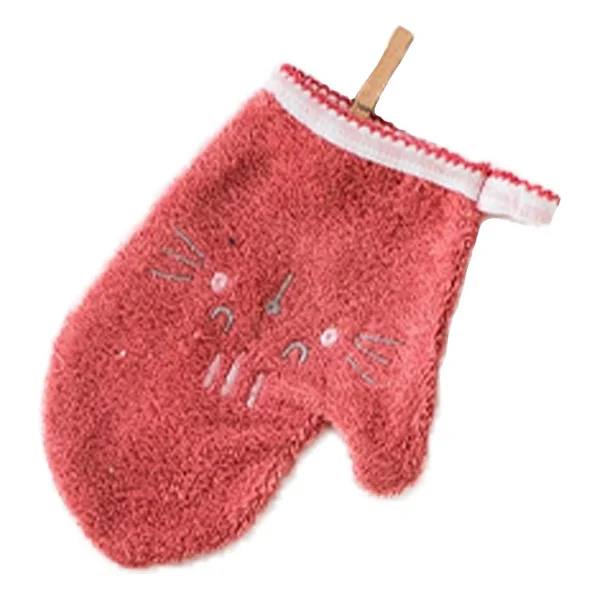 Andywawa Kız Bebek Pembe 3lü Havlu Takımı Standart Ac21820rp - Görsel 4