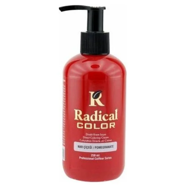 Radical Color Su Bazlı Saç Boyası 250 Ml Nar Çiçeği - Görsel 3