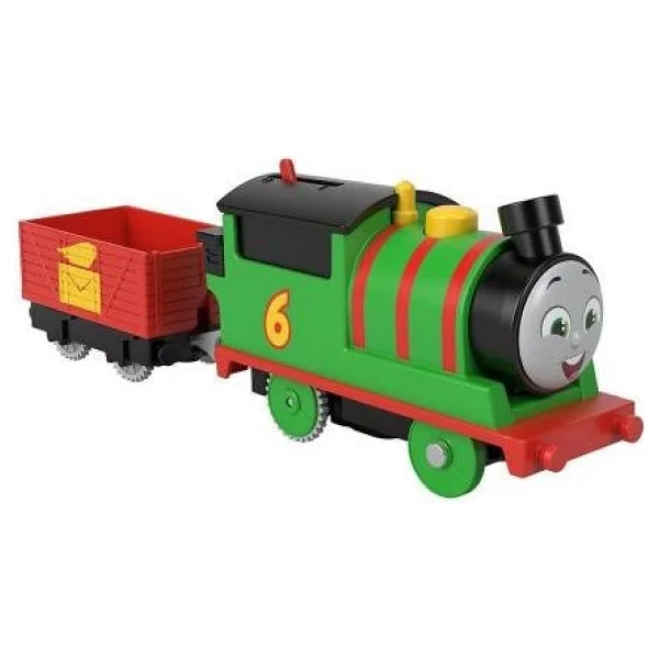 Thomas Ve Arkadaşları Motorlu Büyük Tekli Percy Tren Hdy60 - Görsel 5