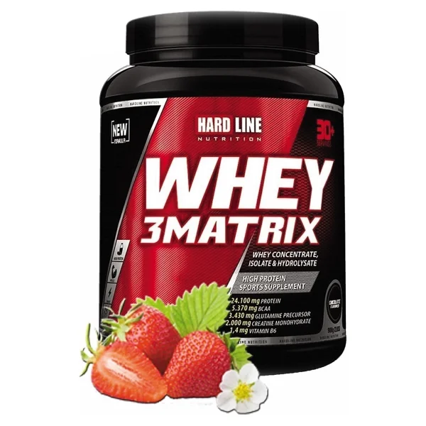 Hardline Nutrition 3 Matrix 908 Gr Whey Protein Tozu - Görsel 3