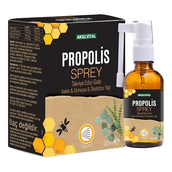 Aksu Vital Propolis Sprey 20 Ml - Görsel 2