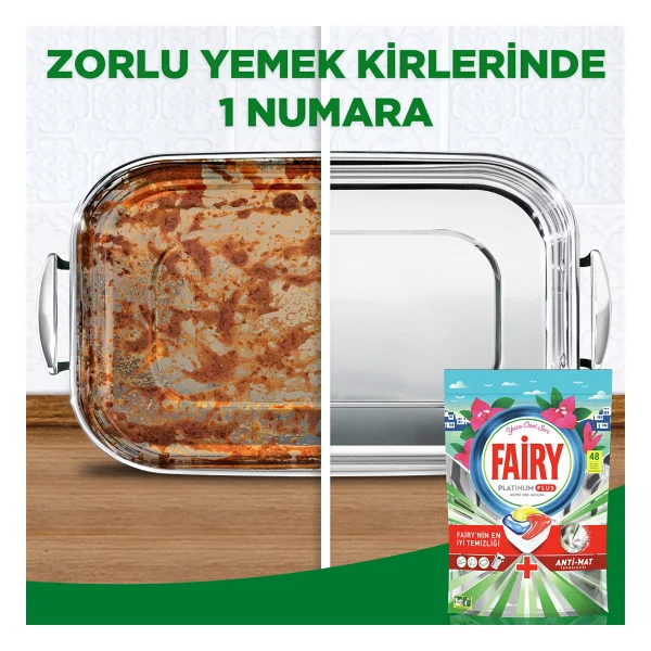 Fairy Platinum Plus Yaza Özel Bulaşık Makinesi Tableti 48'li - Görsel 7