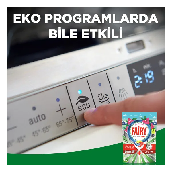 Fairy Platinum Plus Yaza Özel Bulaşık Makinesi Tableti 48'li - Görsel 10