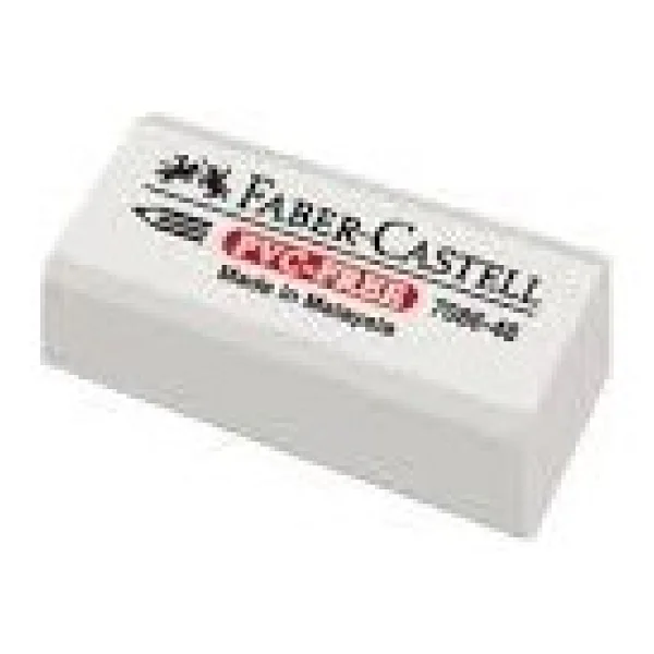 Faber Castell Pvc-Free 18 87 30 Küçük Silgi - Beyaz - Görsel 2