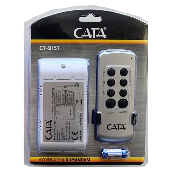 Cata 9151 6X1000W 6'lı Avize Kumandası - Yok - Görsel 2
