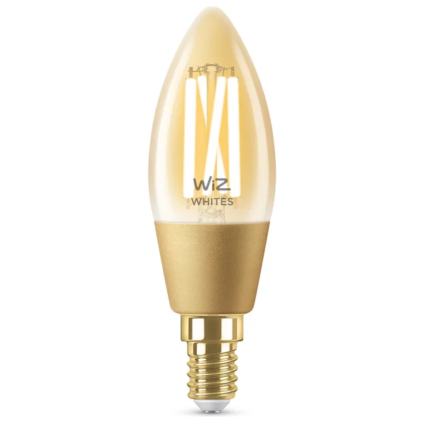 WiZ C35 4.9 W-25 W E14 Akıllı Rustik LED Ampul - Görsel 2
