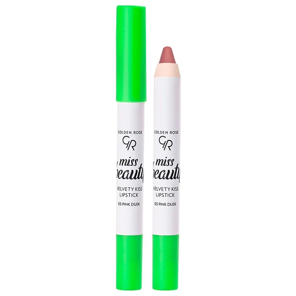 Golden Rose Miss Beauty Velvety Kiss Kalem Ruj Pink Dusk No: 03 - Görsel 2
