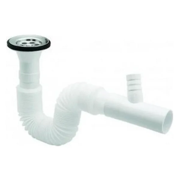 Özbest Lavabo Sifonu Çamaşır Çıkışlı - Görsel 2