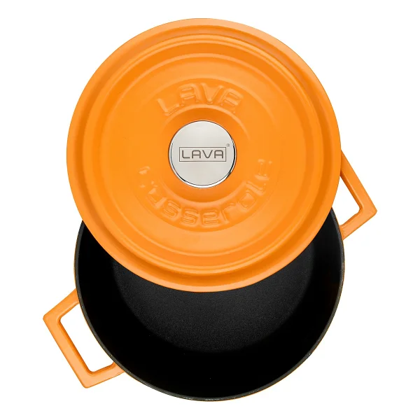 Lava Spring Yuvarlak 24 Cm Döküm Tencere - Görsel 7