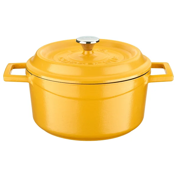 Lava Spring Yuvarlak 20 Cm Döküm Tencere - Görsel 6