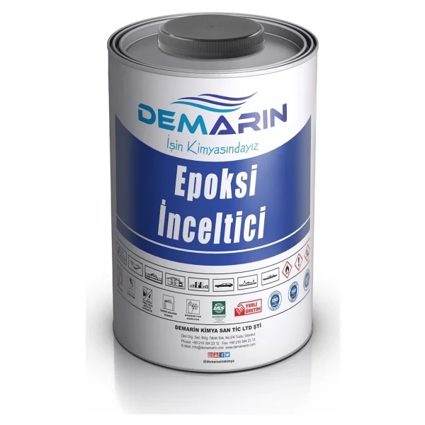 Demarin Epoksi Tiner - 15 Kg - Görsel 3