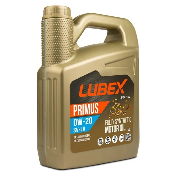 Lubex Primus Vw-La 0w-20 4 Lt Motor Yağı - Görsel 2