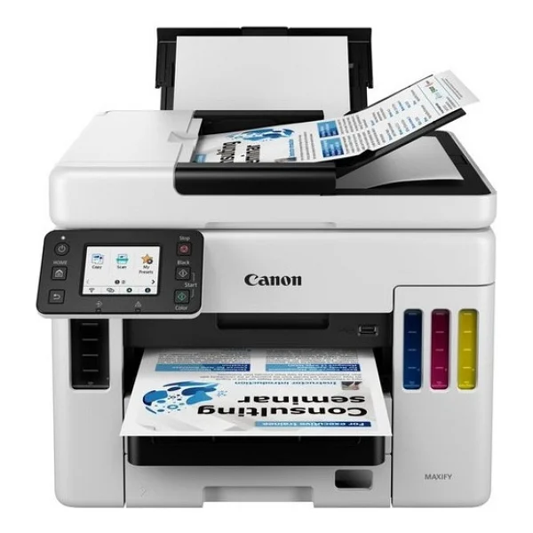 Canon Maxify Gx7040 Wi-Fi + Tarayıcı + Fotokopi + Faks Renkli Çok Fonksiyonlu Tanklı Mürekkep Püskürtmeli Yazıcı - Görsel 2