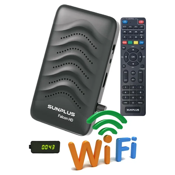 Sunplus Astra Falcon Wi-Fi Full HD Uydu Alıcısı - Görsel 6