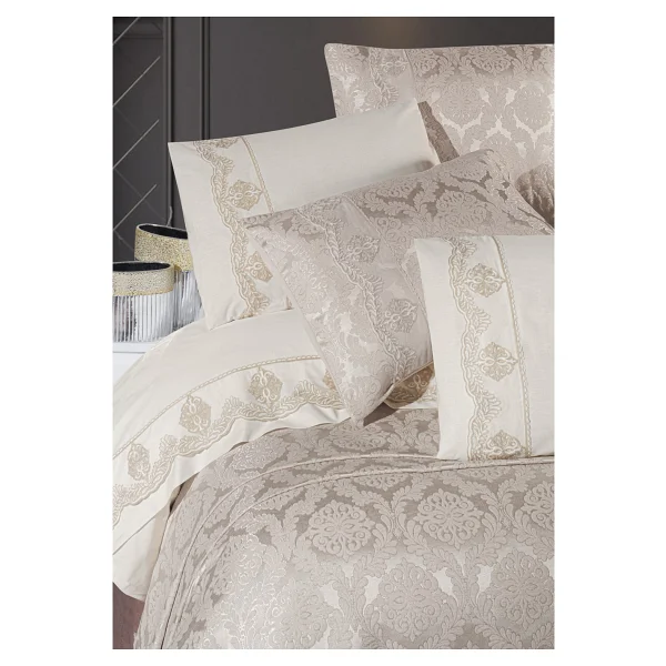 Pierre Cardin Bianca Bej 9 Parça Gelin Seti - Görsel 2