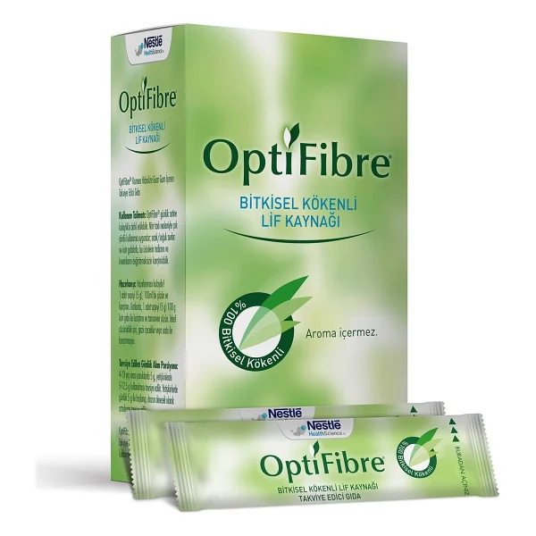 Optifibre Bitkisel Kökenli Lif Kaynağı 5 Gr 10 Saşe - Görsel 4