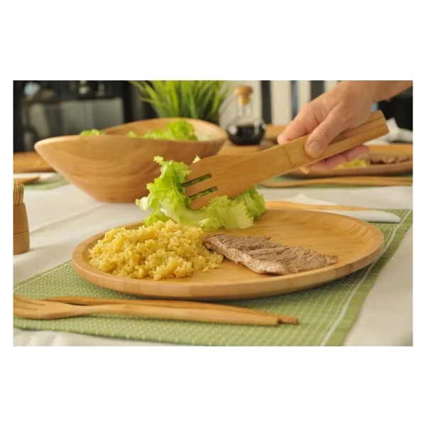 Bambum BKPE02 Penne Büyük 28 cm Servis Tabağı - Görsel 3
