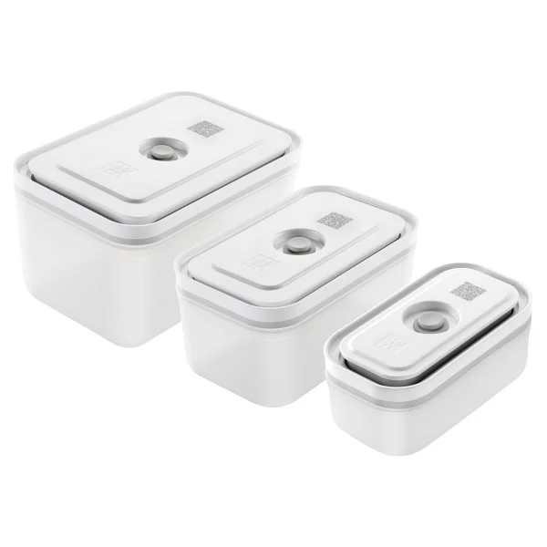 Zwilling Fresh & Save S-M-L 3'lü Vakumlu Cam Saklama Kabı - Görsel 6