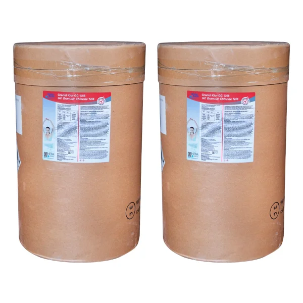 Deep Blue 2 Adet Deep Blue Gc 50 kg (100 Kg) Chlor Stabilize Diklor Granül %56 Aktif Klor - Granular Chlorine - Yok - Görsel 5