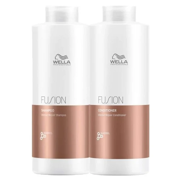 Wella Fusion Intense Repair Şampuan 1000 Ml + Saç Kremi 1000 Ml - Görsel 2