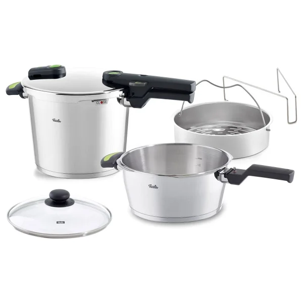 Fissler Vitaquick Green Point 6 Lt + 3.5 Lt Düdüklü Tencere Seti - Görsel 6