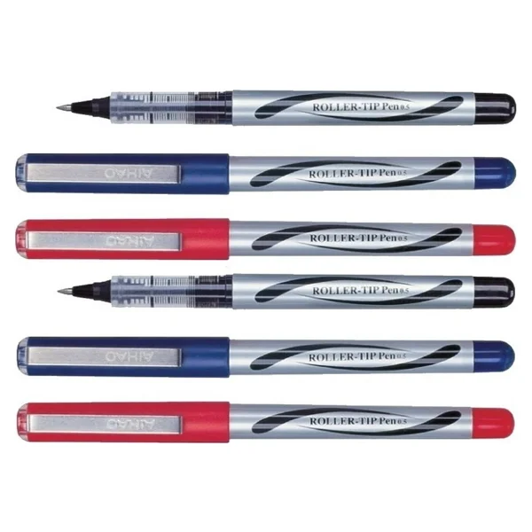 Aihao 2000a Roller Pilot Kalem 6 Lı Set- 2 Mavi 2 Siyah 2 Kırmızı - Görsel 3