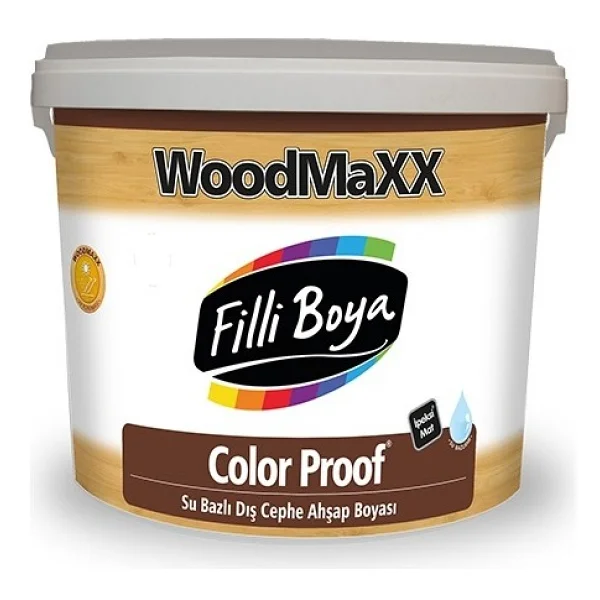Filli Boya Woodmaxx Color Prof Su Bazlı Dış Cephe Ahşap Boyası 2,5 Lt - Görsel 5