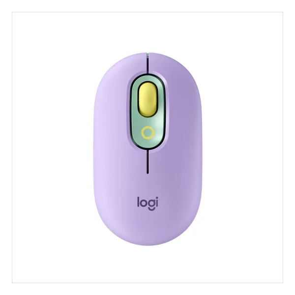 Logitech Pop Emoji 910-006546 Sarı Sessiz Optik Kablosuz Mouse - Görsel 6