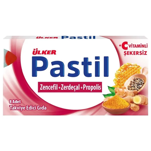 Ülker Zencefil Zerdeçal Ve Propolisli 8'li Pastil - Görsel 2
