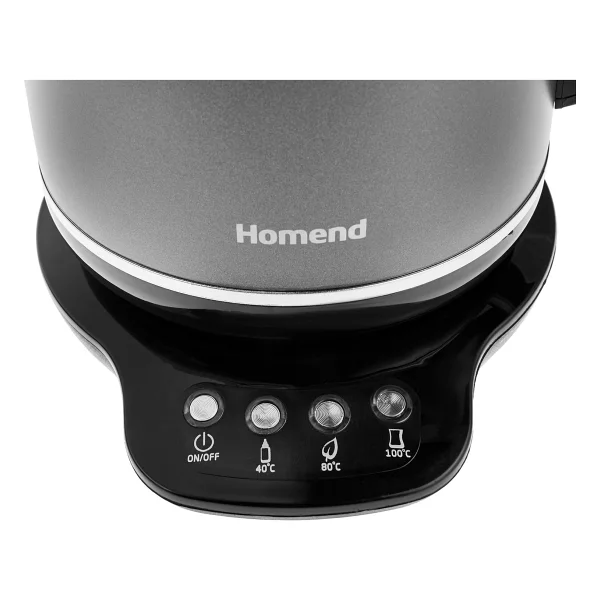 Homend Artfood 1725h 1800 W Çelik Konuşan Çay Makinesi - Görsel 3