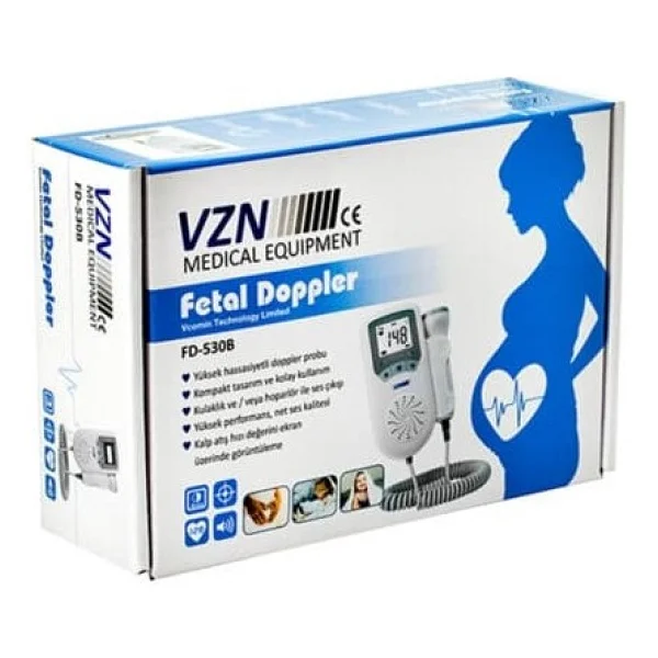 Vzn Fd-530b Fetal Doppler - Görsel 3