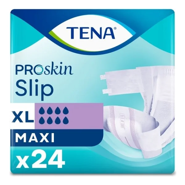 Tena Belbantlı Maxi 8 Damla Ekstra Büyük Boy XL 24'lü 2 Adet Hasta Bezi - Görsel 2