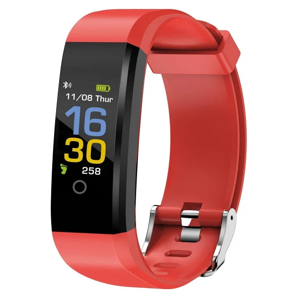 PoloSmart Smartfit Akıllı Bileklik Kırmızı - Görsel 2