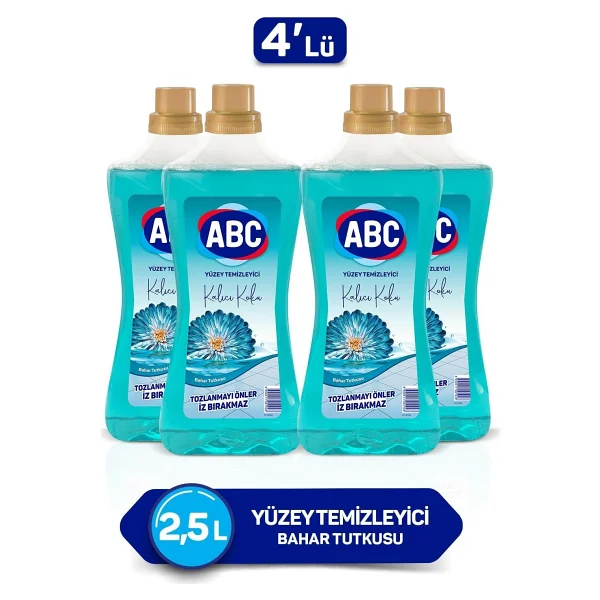 ABC Bahar Tutkusu 2.5 lt 4 Adet Yüzey Temizleyici - Görsel 5