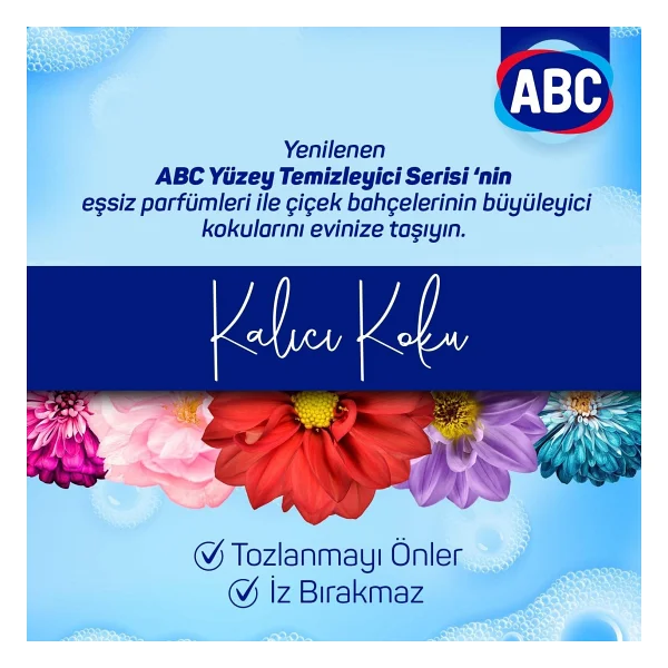 ABC Bahar Tutkusu 2.5 lt 4 Adet Yüzey Temizleyici - Görsel 7