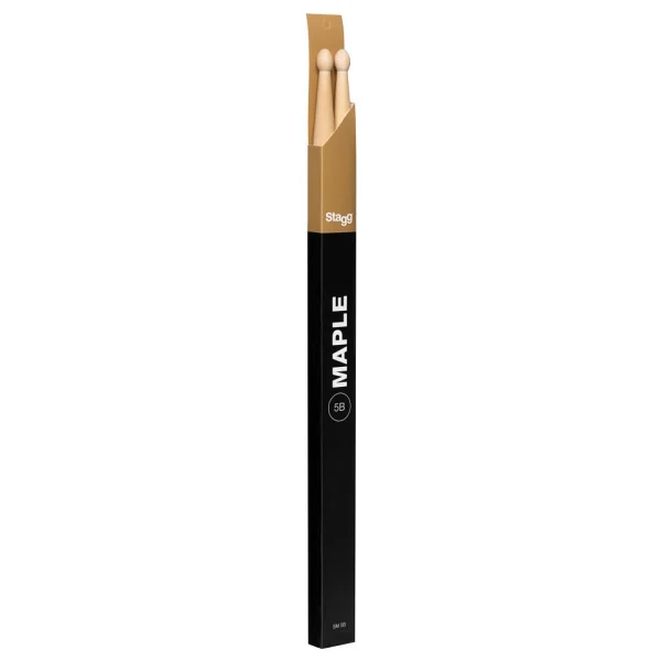Stagg Pair Of Maple Sticks/5b - Wooden Tip Sm5b Baget (1 Çift) - Görsel 2