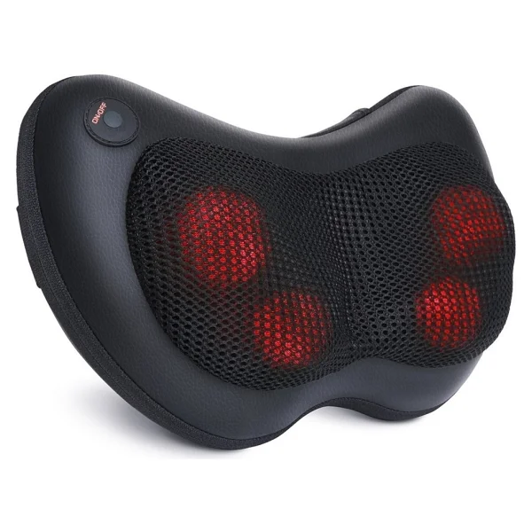 Eragon Shiatsu Black Ovmalı Boyun Bel Sırt Karın Ayak Masaj Aleti Masaj Yastığı - Görsel 6