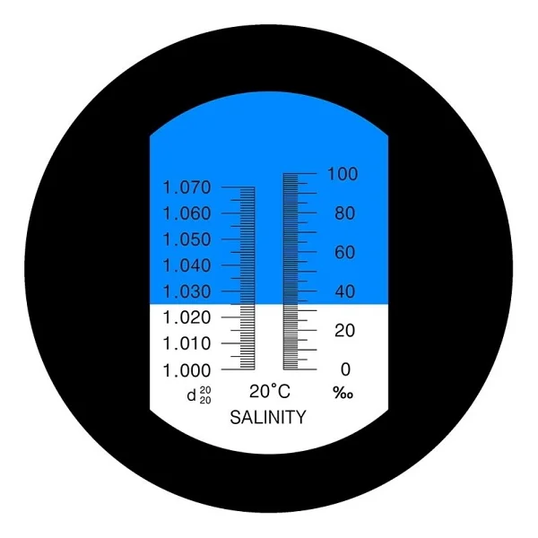 Atc Tuzluluk/Yoğunluk Ölçer Refraktometre - 0 - 10 % Atc - Deniz Suyu / Tuzlu Çözeltiler Ölçümü - Görsel 3
