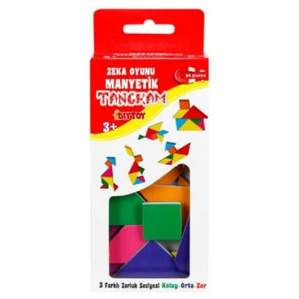Diytoy Manyetik Zeka Oyunu Tangram - Görsel 4