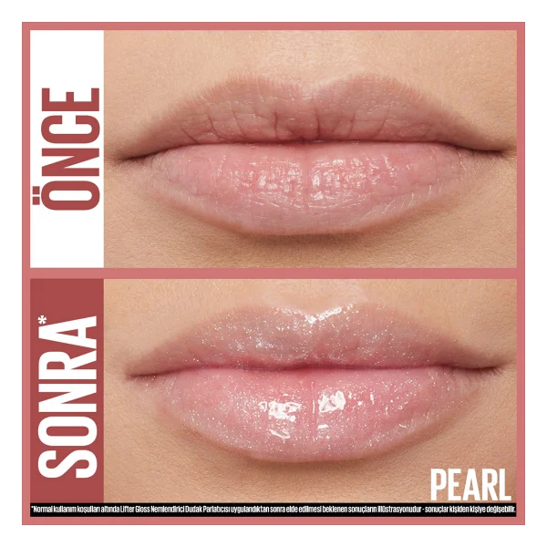 Maybelline New York Lifter Gloss Nemlendirici 001 Pearl Dudak Parlatıcısı - Görsel 5